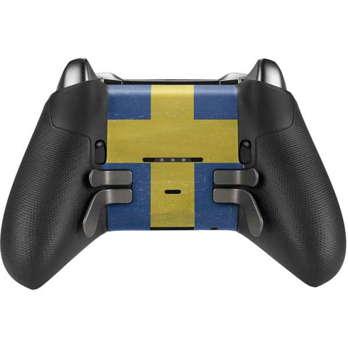 Sweden Flag Distressed Xbox Elite Wireless Controller Series 2 Skin