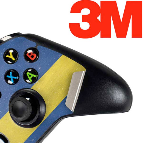 Sweden Flag Distressed Xbox One Controller Skin