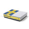 Sweden Flag Distressed Xbox One S Console Skin
