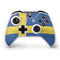 Sweden Flag Distressed Xbox One S Controller Skin