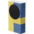 Sweden Flag Distressed Xbox Series S Console Skin