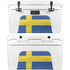 Sweden Flag Distressed YETI Tundra 45 Hard Cooler Skin