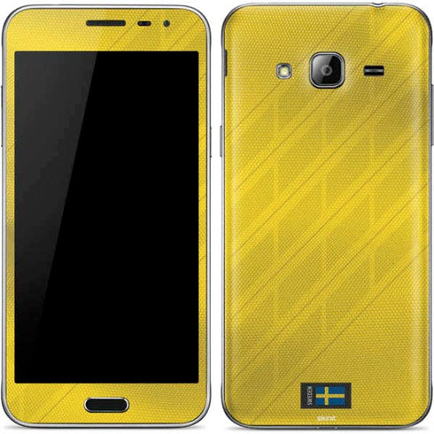 Sweden Soccer Flag Galaxy J3 Skin