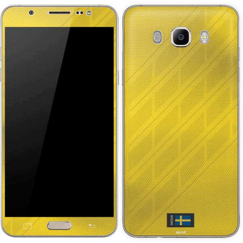 Sweden Soccer Flag Galaxy J7 Skin