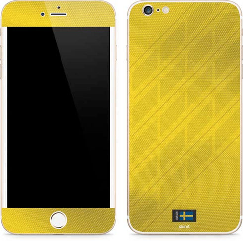 Sweden Soccer Flag iPhone 6/6s Plus Skin