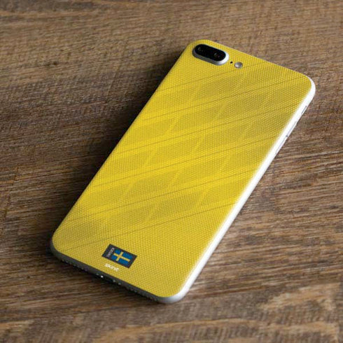Sweden Soccer Flag iPhone 7 Plus Skin