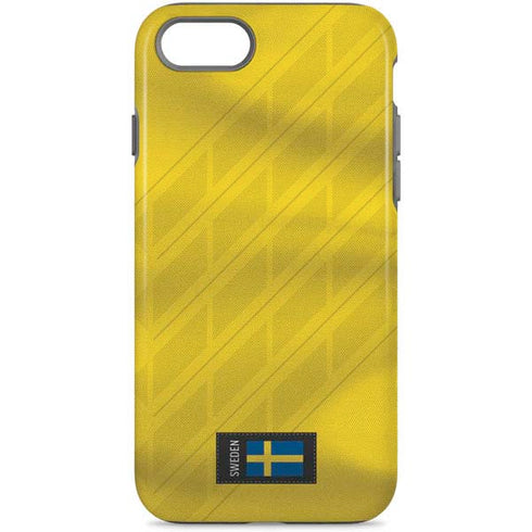 Sweden Soccer Flag iPhone 8 Pro Case