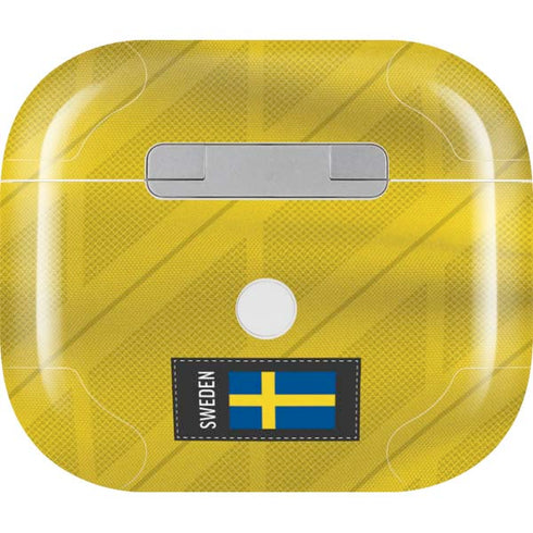 Sweden Soccer Flag Apple AirPods (3rd Gen 2021) Skin