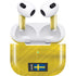 Sweden Soccer Flag Apple AirPods (3rd Gen 2021) Skin