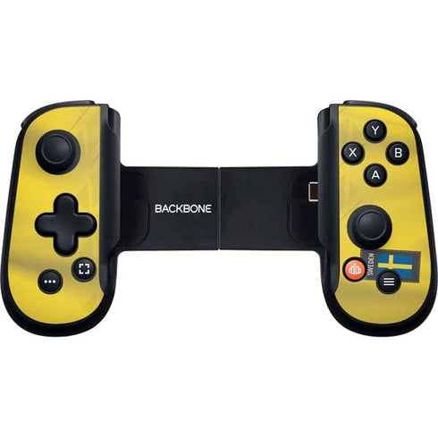 Sweden Soccer Flag Backbone One for iPhone Game Controller Skin