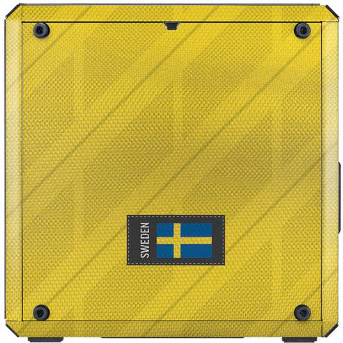 Sweden Soccer Flag Cooler Master MasterBox Q300L Mini Tower Skin