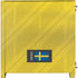 Sweden Soccer Flag Corsair 4000D Tempered Glass Mid-Tower ATX Case Skin