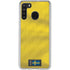 Sweden Soccer Flag Galaxy A21 Clear Case