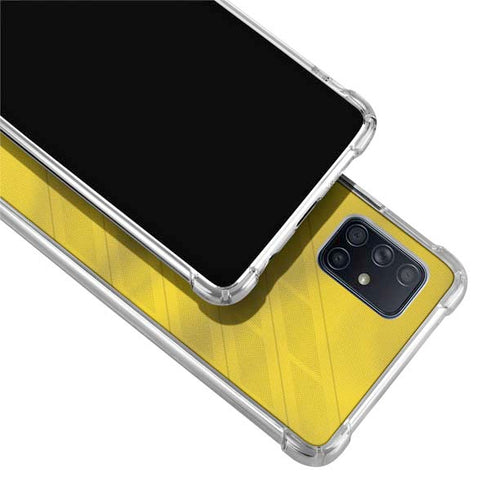Sweden Soccer Flag Galaxy A71 5G Clear Case