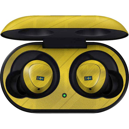 Sweden Soccer Flag Galaxy Buds Skin