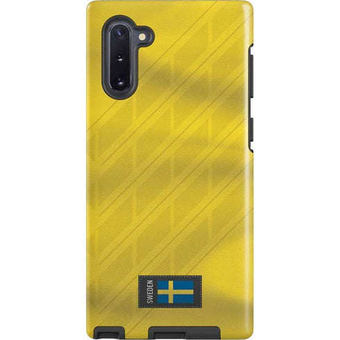 Sweden Soccer Flag Galaxy Note 10 Pro Case