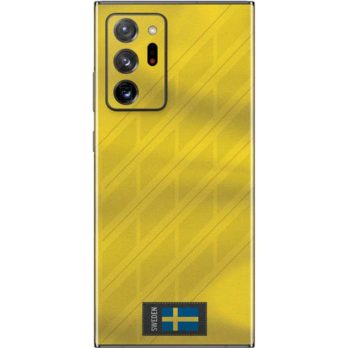 Sweden Soccer Flag Galaxy Note20 Ultra 5G Skin