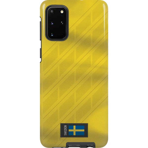 Sweden Soccer Flag Galaxy S20 Plus Pro Case