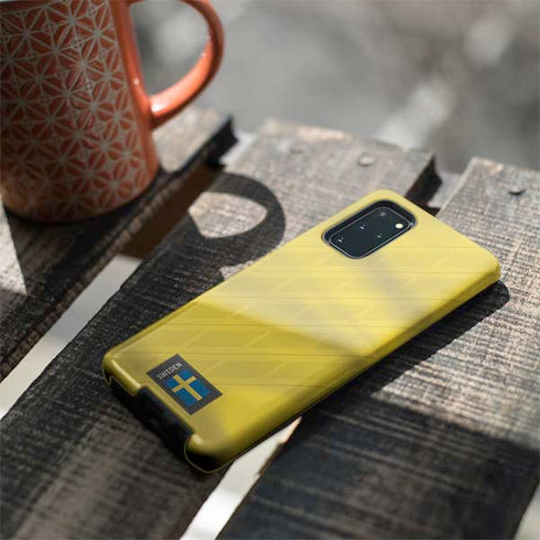 Sweden Soccer Flag Galaxy S20 Plus Pro Case