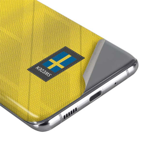 Sweden Soccer Flag Galaxy S20 Ultra 5G Skin