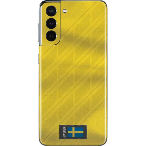 Sweden Soccer Flag Galaxy S21 5G Skin
