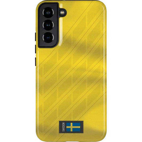 Sweden Soccer Flag Galaxy S22 Plus Pro Case