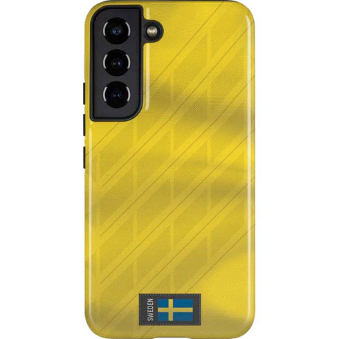 Sweden Soccer Flag Galaxy S22 Pro Case