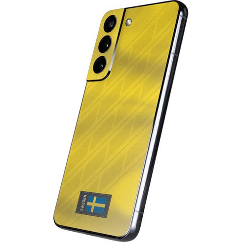 Sweden Soccer Flag Galaxy S22 Skin