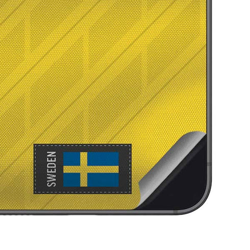 Sweden Soccer Flag Galaxy S23 FE Skin