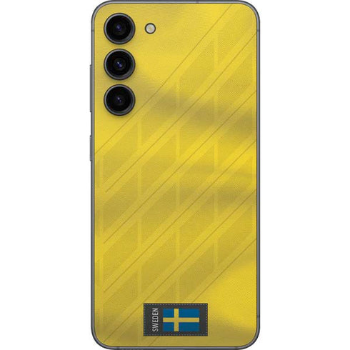 Sweden Soccer Flag Galaxy S23 Plus Skin