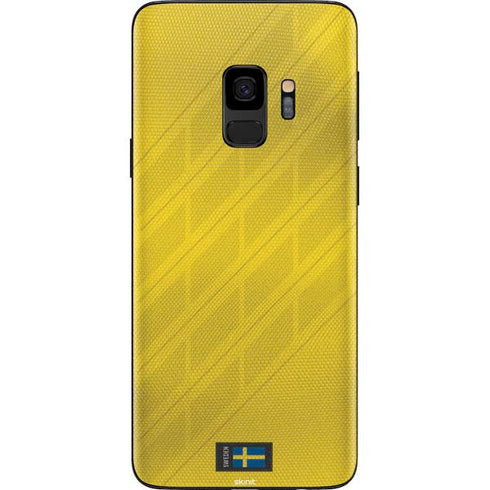 Sweden Soccer Flag Galaxy S9 Skin