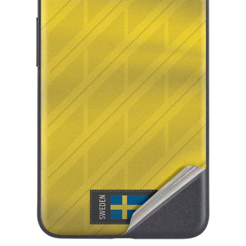 Sweden Soccer Flag Google Pixel 5a Skin