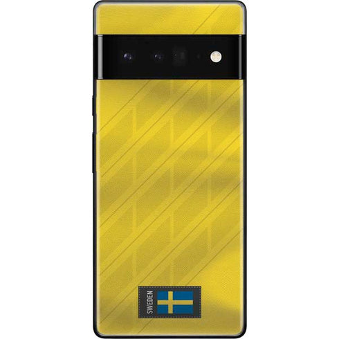 Sweden Soccer Flag Google Pixel 6 Pro Skin