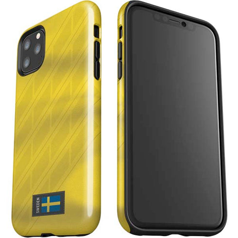 Sweden Soccer Flag iPhone 11 Pro Max Impact Case