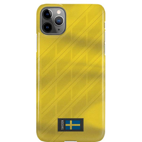 Sweden Soccer Flag iPhone 11 Pro Max Lite Case