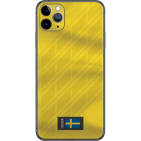 Sweden Soccer Flag iPhone 11 Pro Max Skin