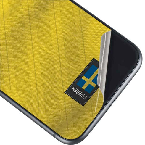 Sweden Soccer Flag iPhone 11 Skin