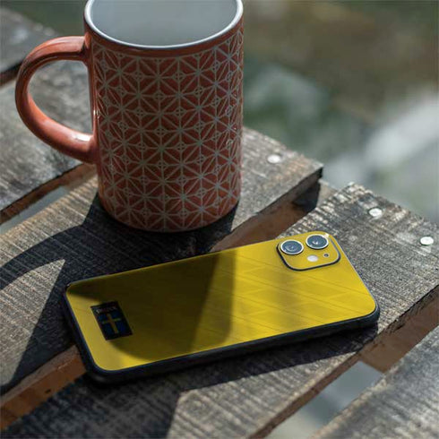 Sweden Soccer Flag iPhone 11 Skin