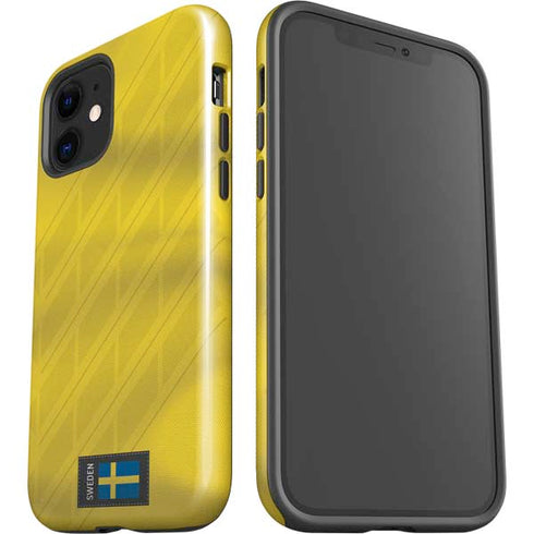 Sweden Soccer Flag iPhone 12 Impact Case
