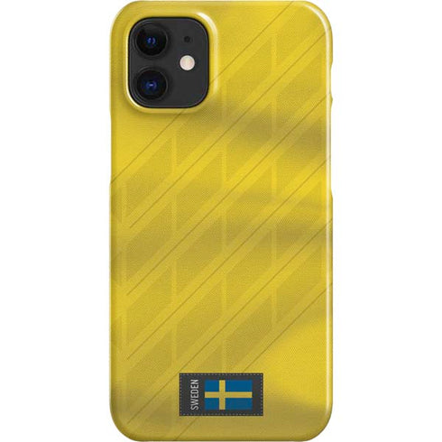 Sweden Soccer Flag iPhone 12 Mini Lite Case
