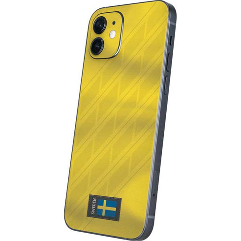 Sweden Soccer Flag iPhone 12 Mini Skin