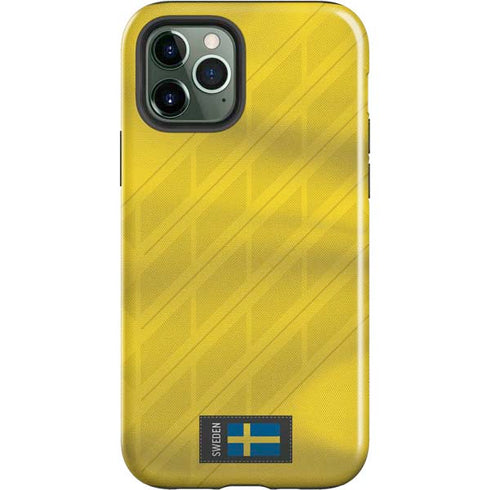 Sweden Soccer Flag iPhone 12 Pro Impact Case