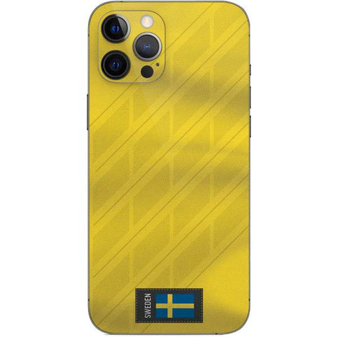 Sweden Soccer Flag iPhone 12 Pro Max Skin
