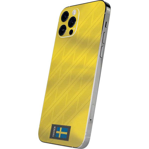 Sweden Soccer Flag iPhone 12 Pro Skin