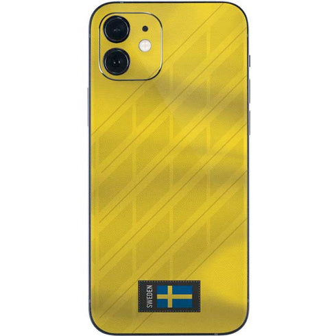 Sweden Soccer Flag iPhone 12 Skin
