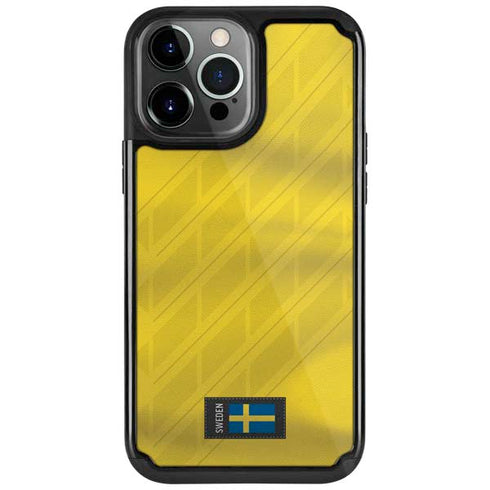 Sweden Soccer Flag iPhone 13 Pro Cargo Case