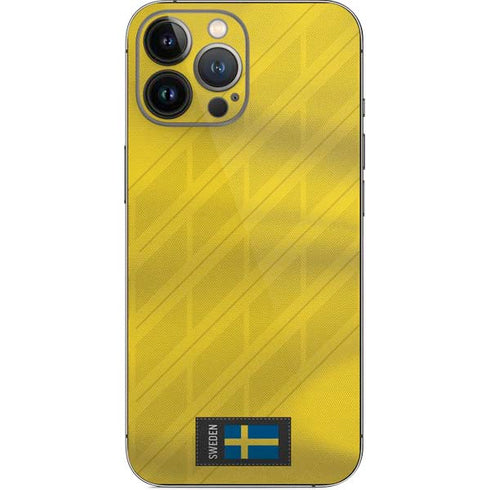 Sweden Soccer Flag iPhone 13 Pro Max Skin