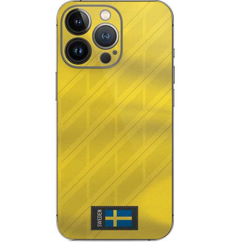 Sweden Soccer Flag iPhone 13 Pro Skin