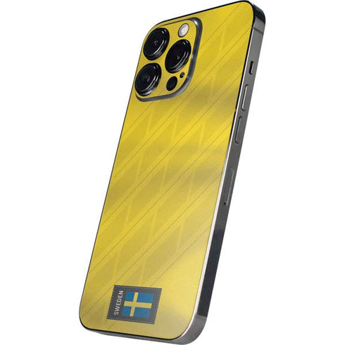 Sweden Soccer Flag iPhone 13 Pro Skin