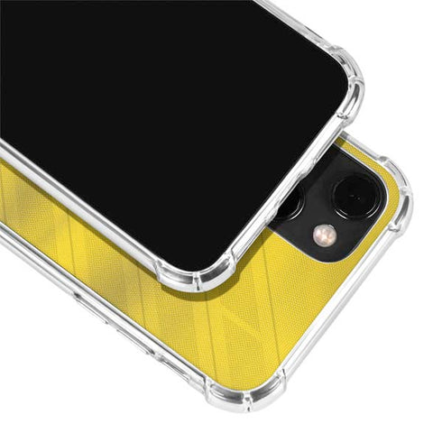 Sweden Soccer Flag iPhone 14 Plus Clear Case
